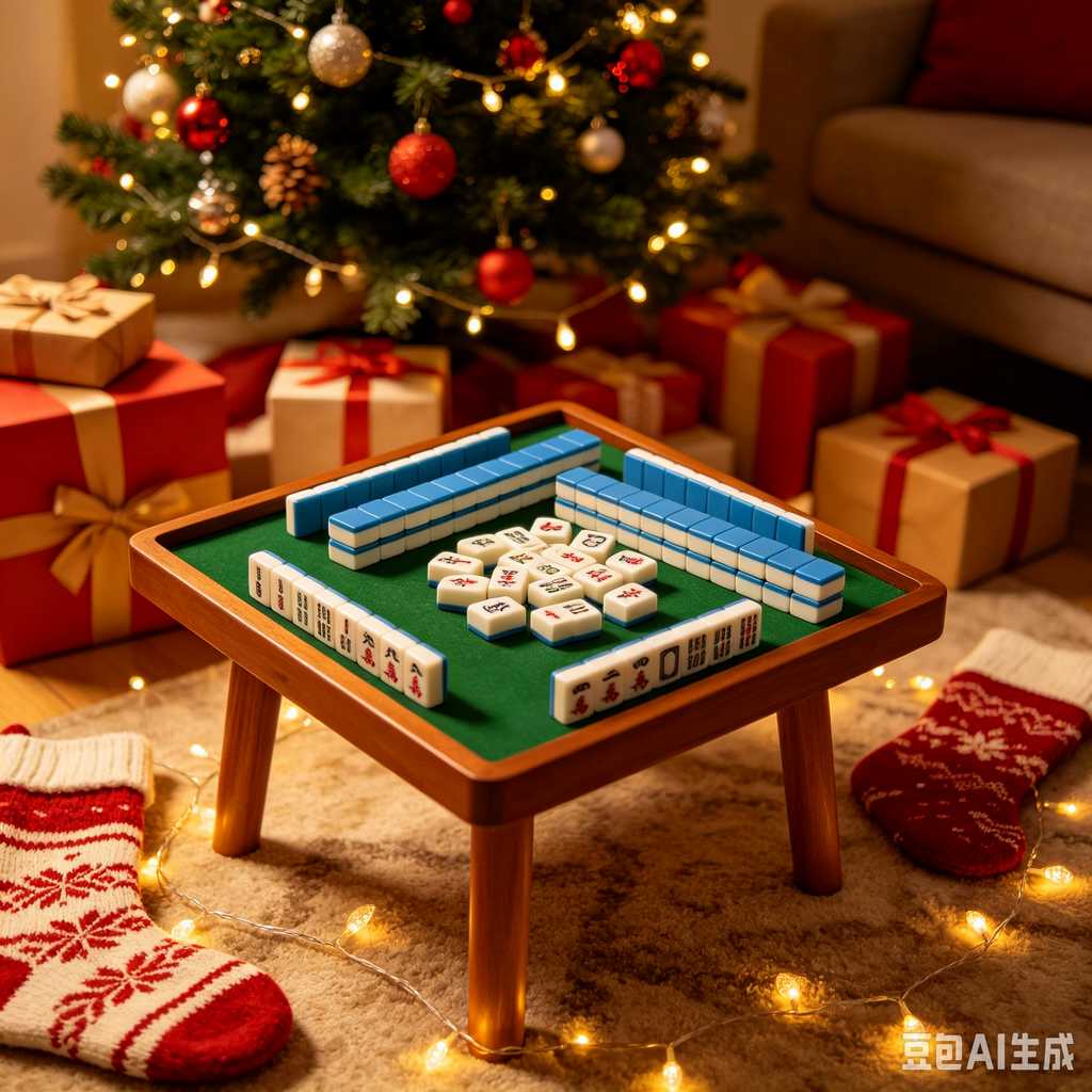 glossy mahjong tiles